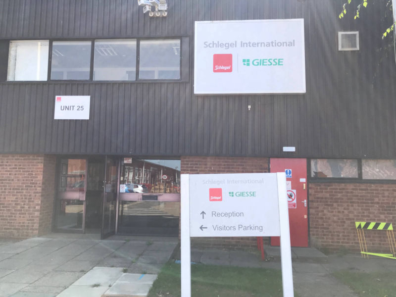 post and exterior sign