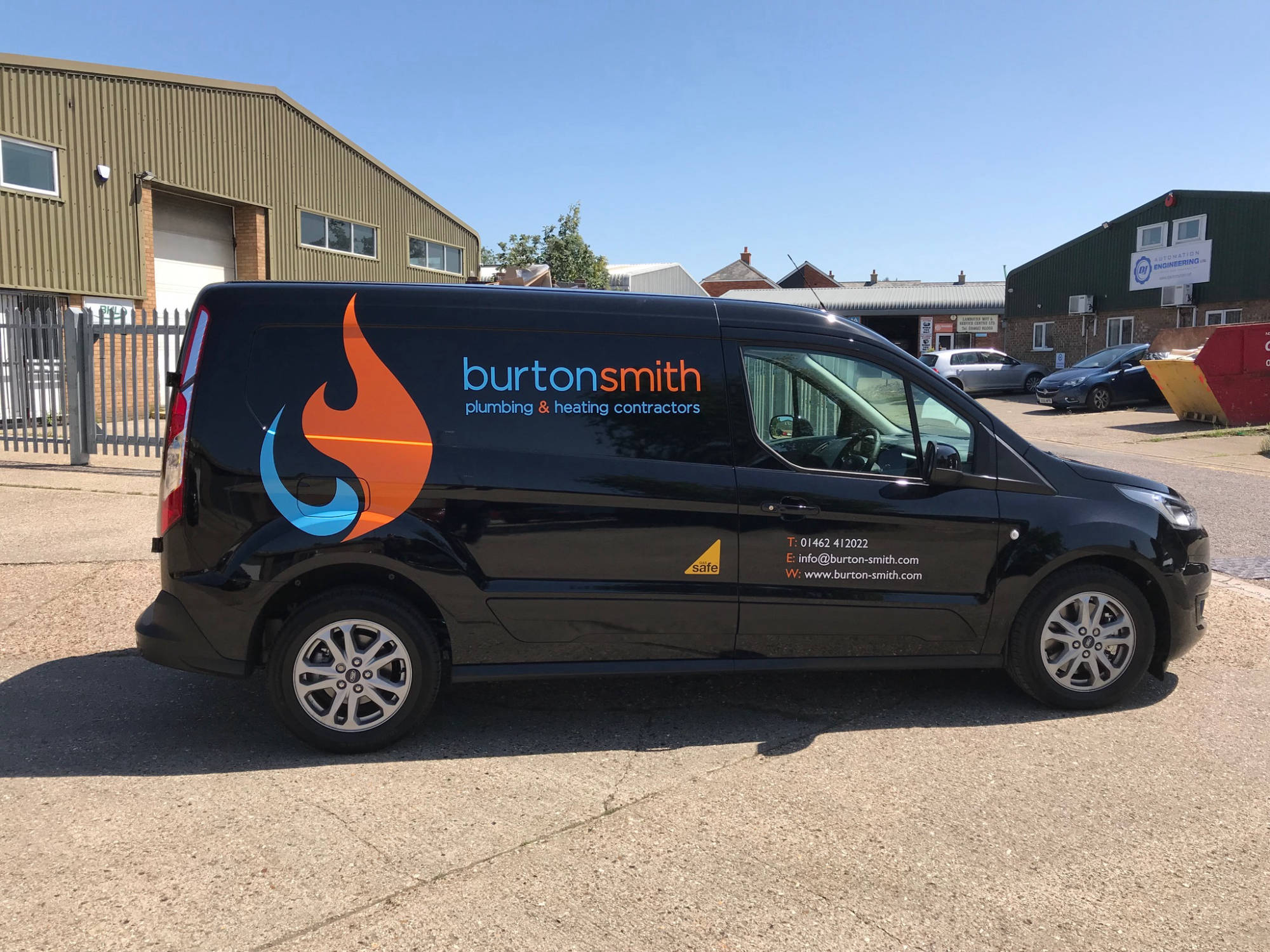 plumbing van wrap vehicle graphics