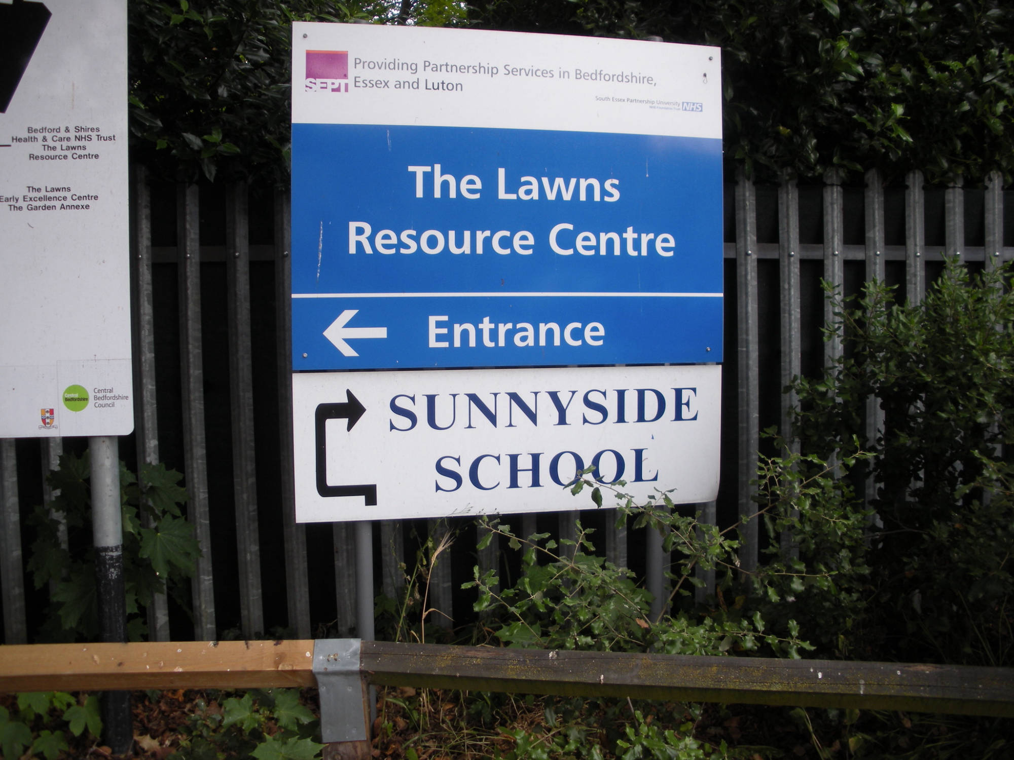 hospital post signage