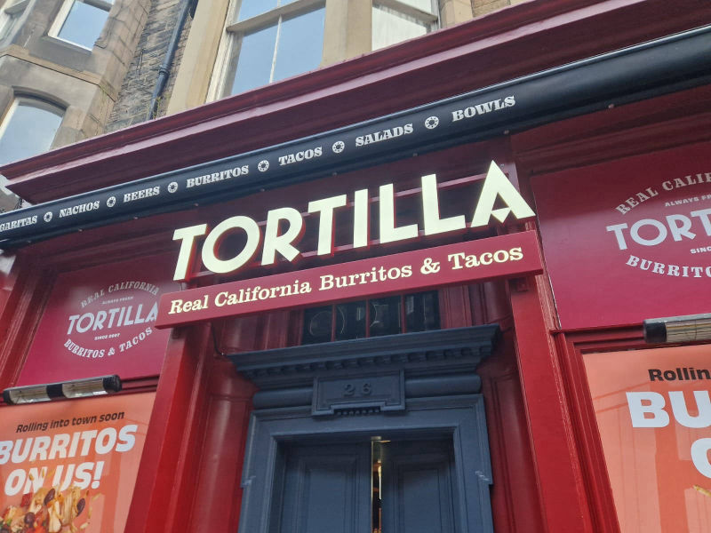 TORTILLA ILLUMINATED SIGNAGE