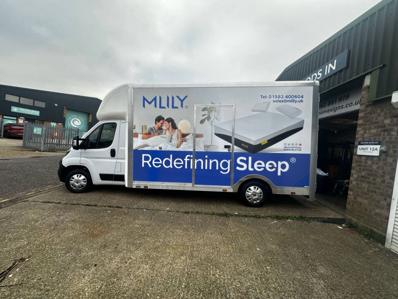 box van vehicle wrap