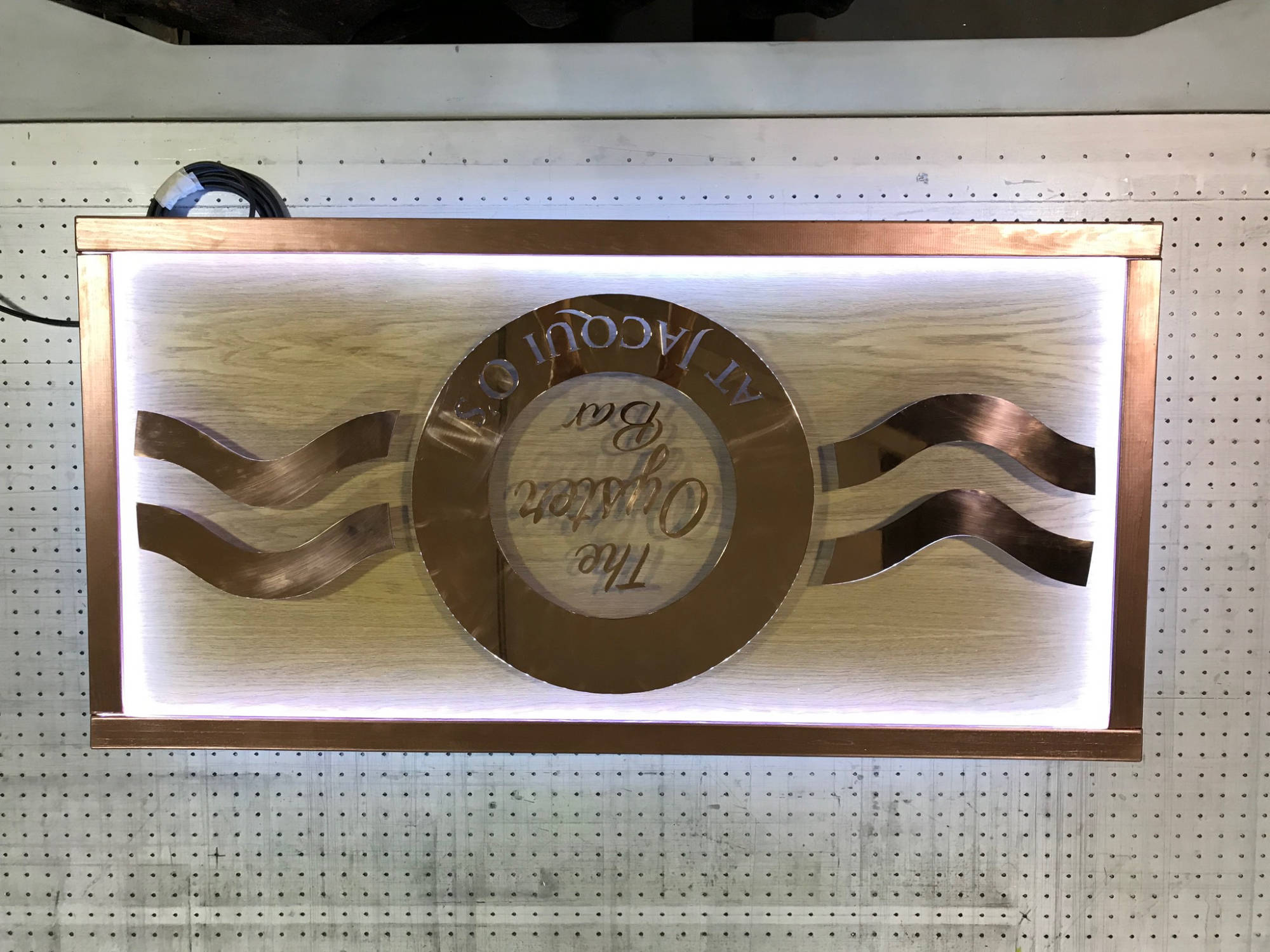 interior illuminated signage