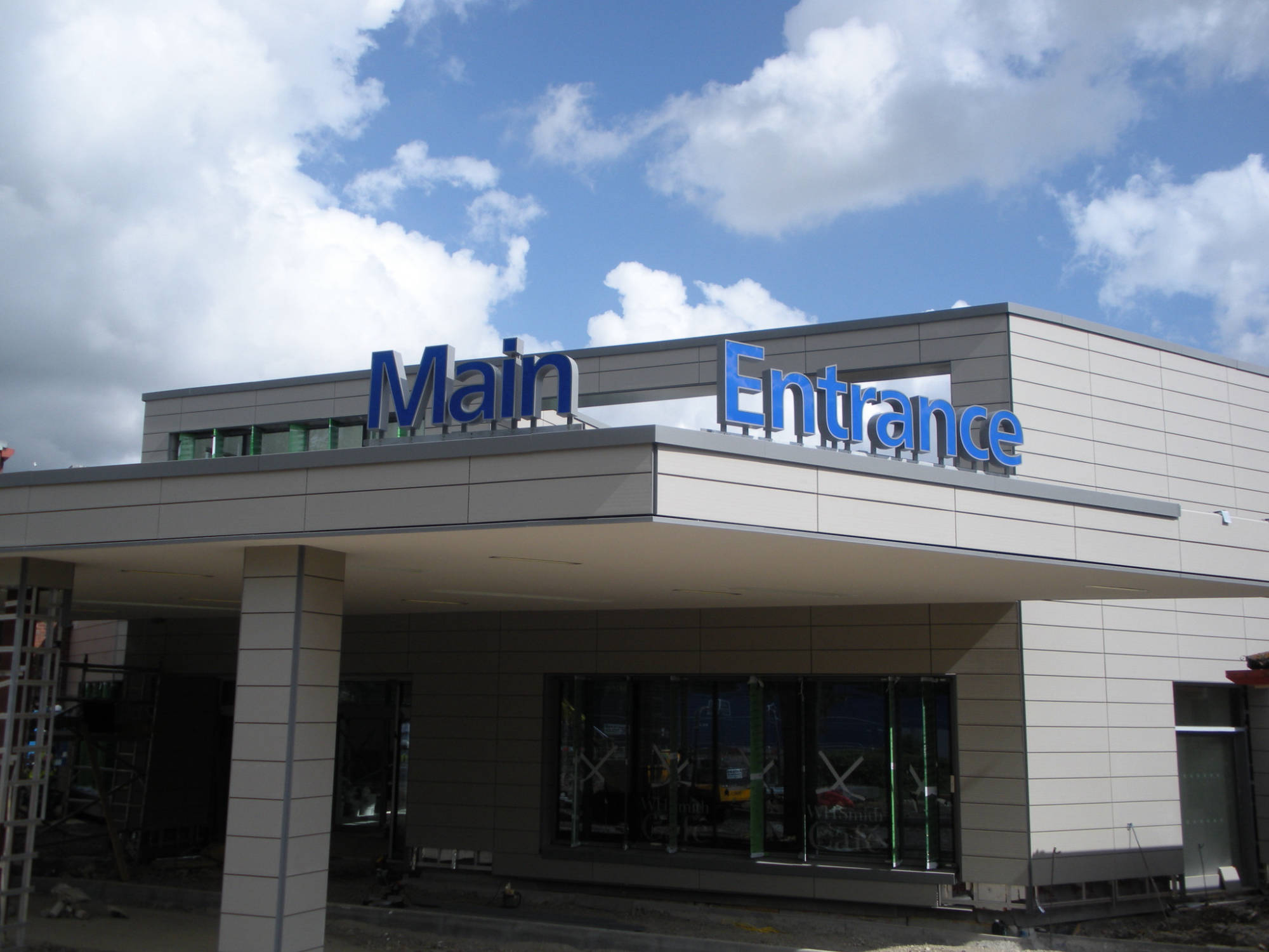 nhs exterior signage