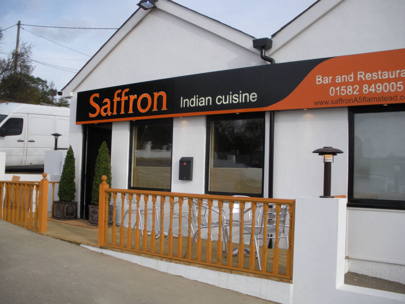 indian exterior signage