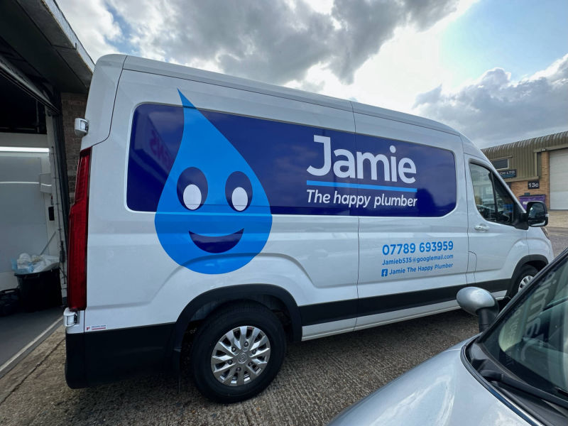 plumbing van graphics