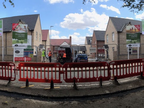 Construction signage