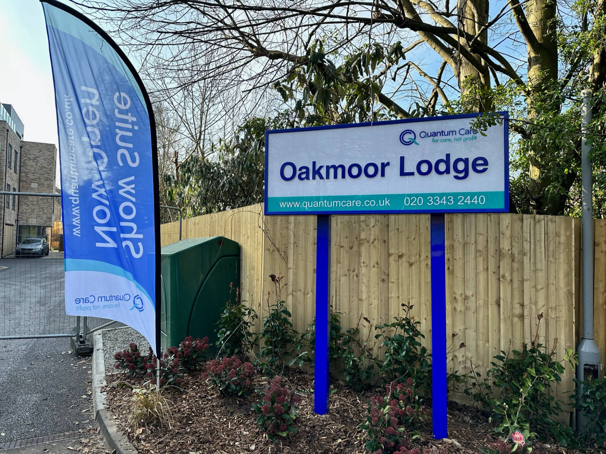 carehome post acrylic signage 