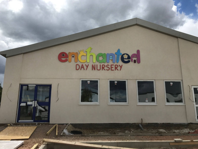 nursery exterior signage