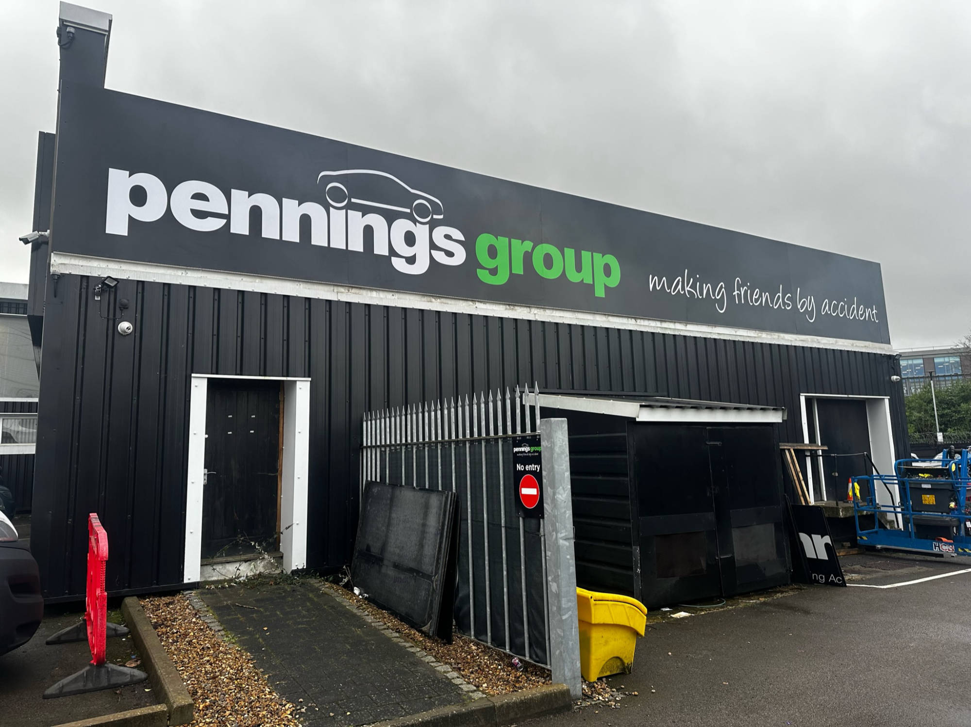 INDUSTRIAL UNIT SIGNAGE