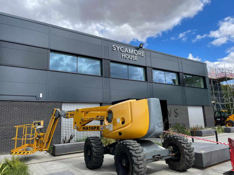 warehouse signage installation 