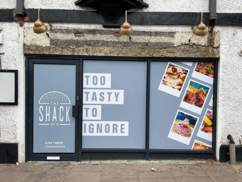 resturnant window graphics