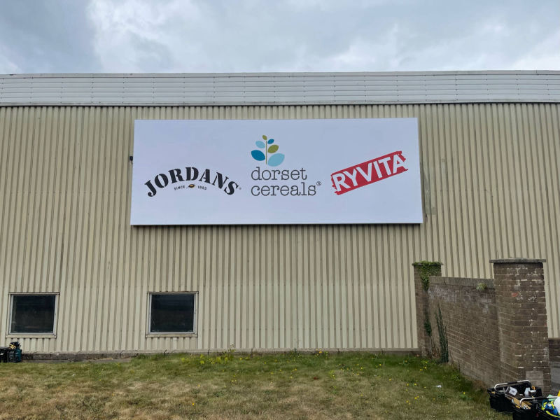 ryvita, jordans signage