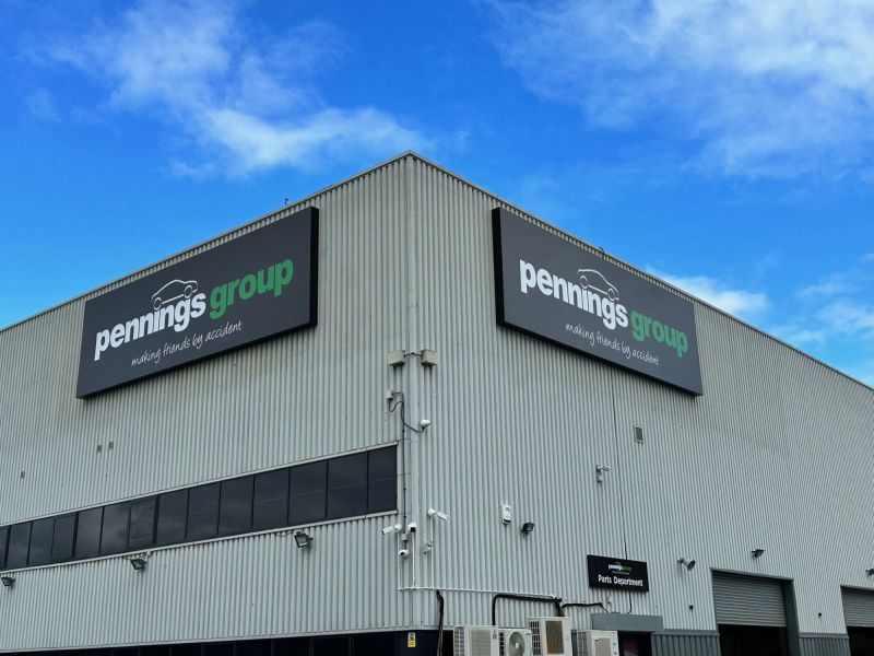 industrial unit signage