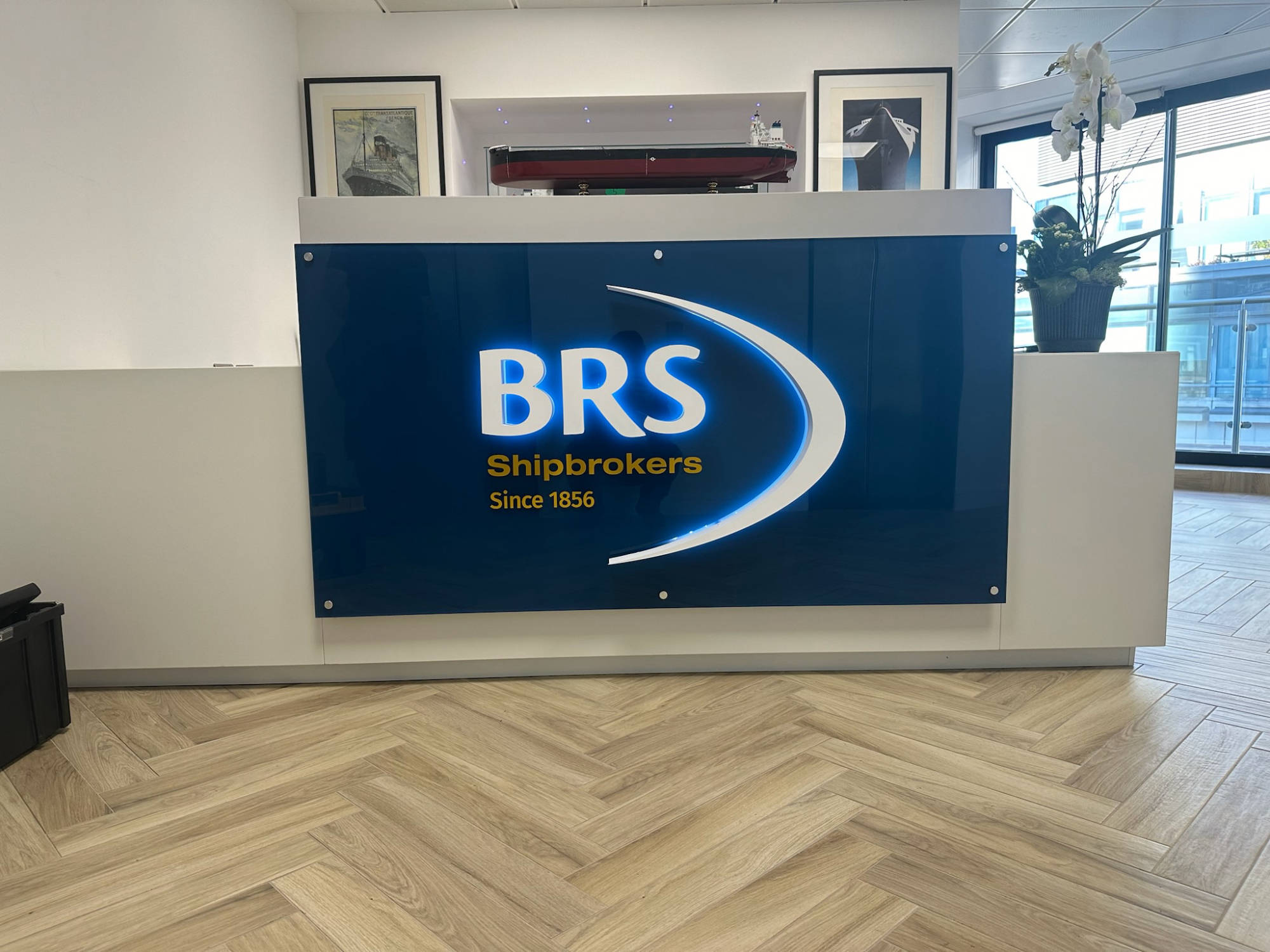 BRS illuminated signage