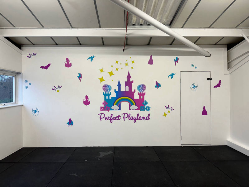 softplay wall graphics